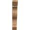 Ekena Millwork Funston Slat Smooth Bracket, Western Red Cedar, 3 1/2"W x 18"D x 22"H BKT04X18X22FST06SWR - alternate 2